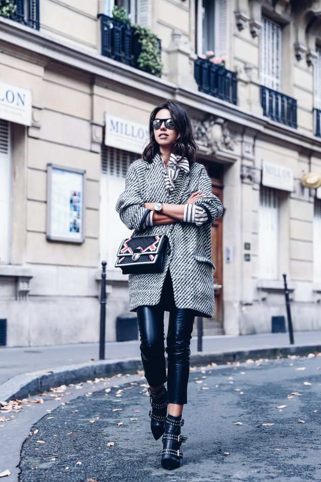 Fashionable Looks With Tweed Coats That Are Worth Copying