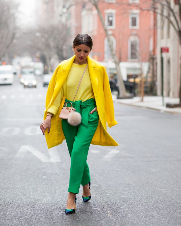 Wear A Colorful Coat To Stand Out From The Crowd
