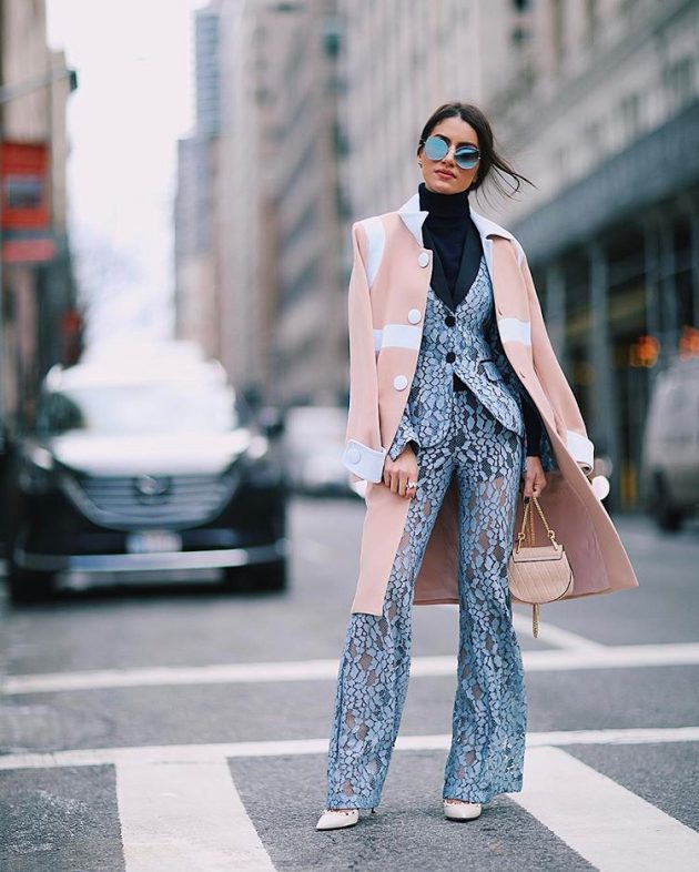 The Best Street Style Outfits From New York Fashion Week Fall 2017