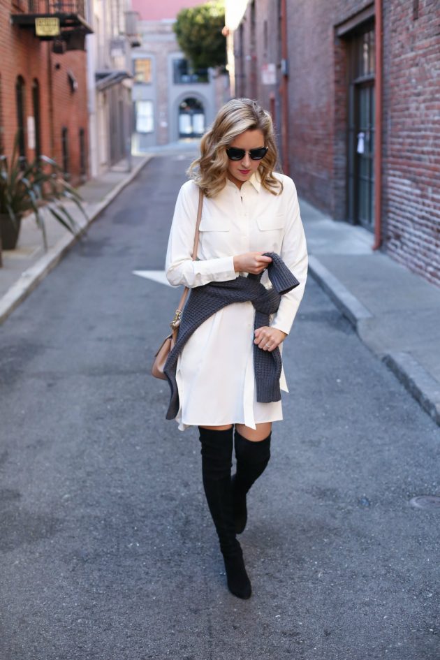 White Shirt Dresses   Another Huge Fashion Trend You Should Follow