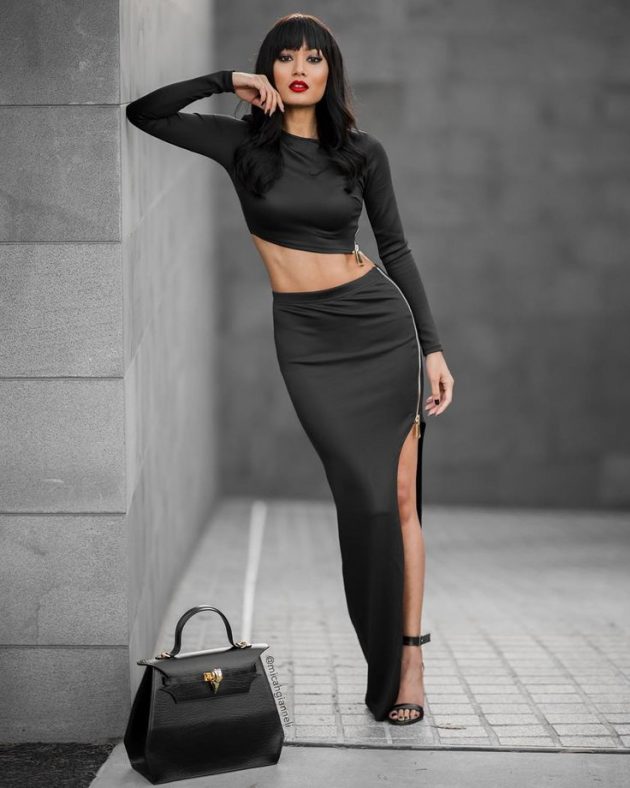 16 Sexy Zip Skirt Outfits You Will Love To Copy