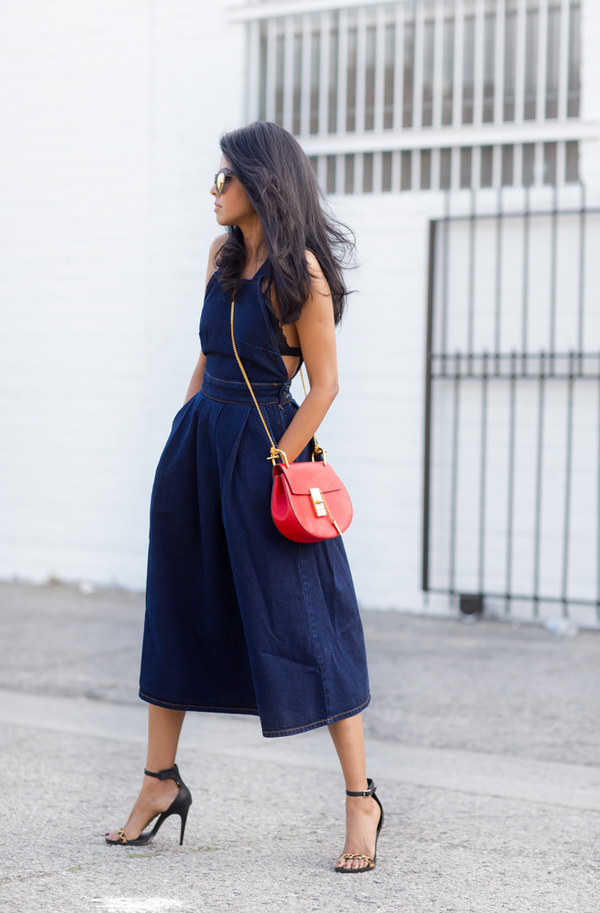 A Denim Dress Is A Must Have Dress For The Season