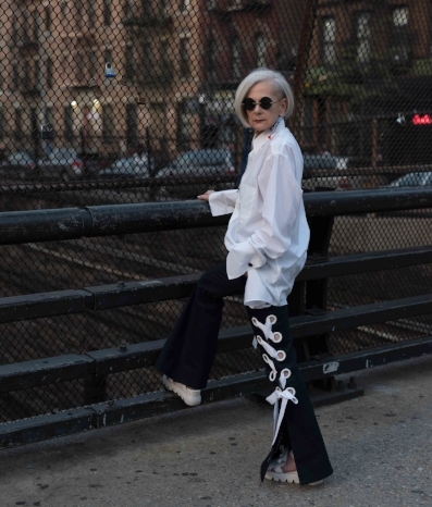 Accidental Icon The Oldest Fashion Blogger Is Killing It In The Fashion World