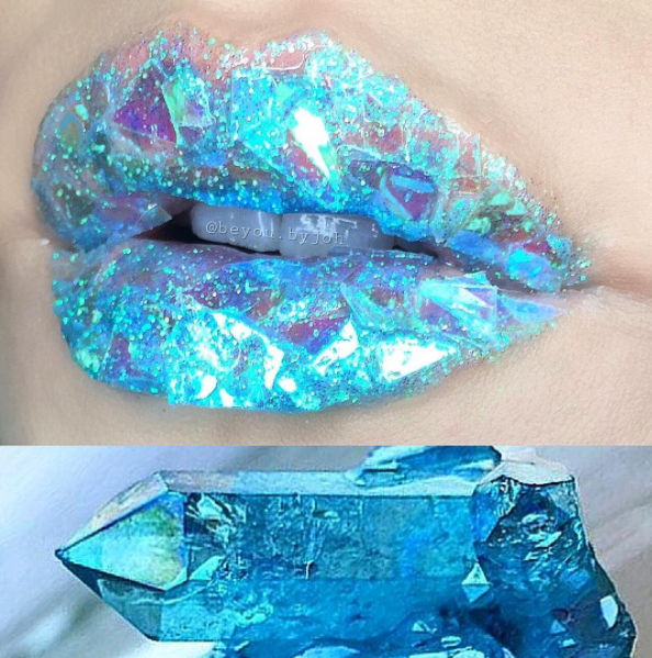 Dont Miss These Enchanting Geode Lips That Look Like True Masterpieces