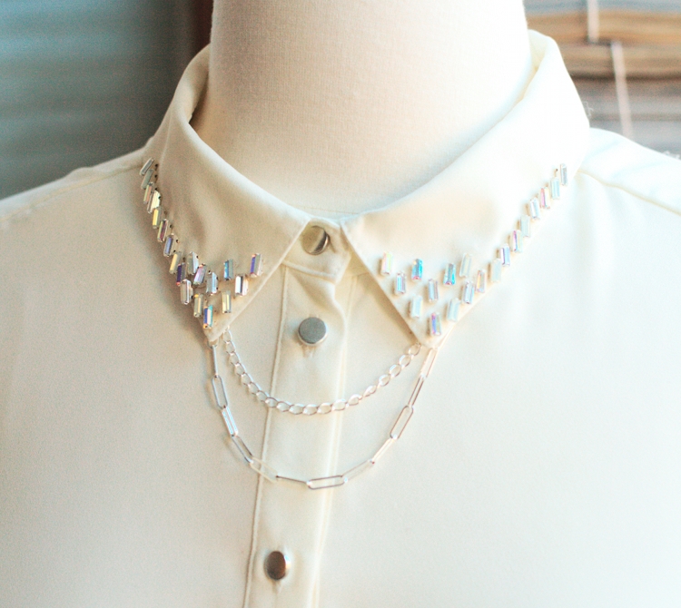 DIY Beaded Shirt Tutorial That Will Bring To Life Your Old Shirt