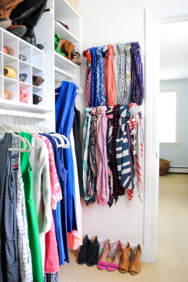 Brilliant Scarf Storage Ideas To Keep Your Collection Tidy - fashionsy.com