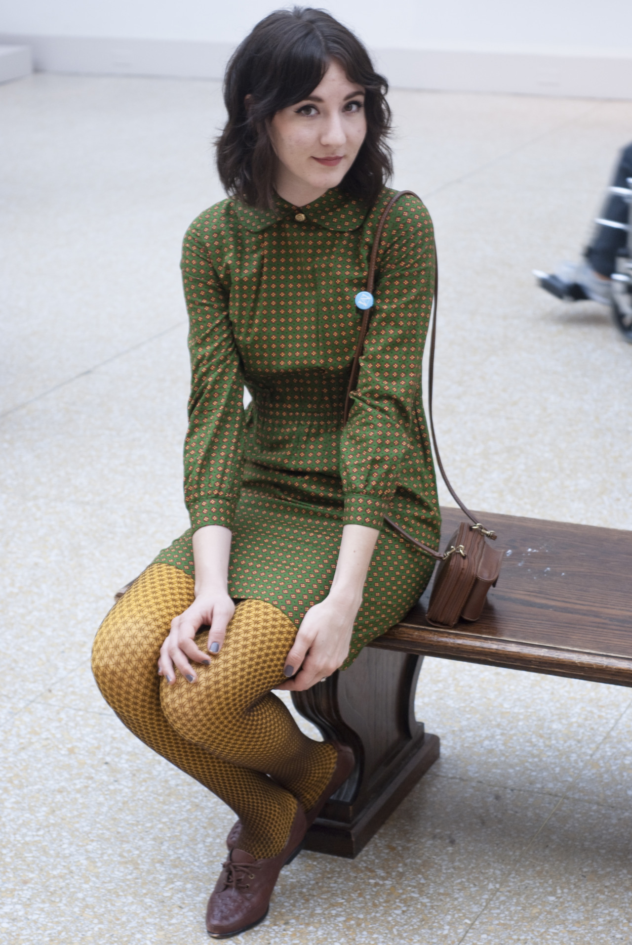 Patterned Tights Are An Easy Way To Spice Up Any Outfit