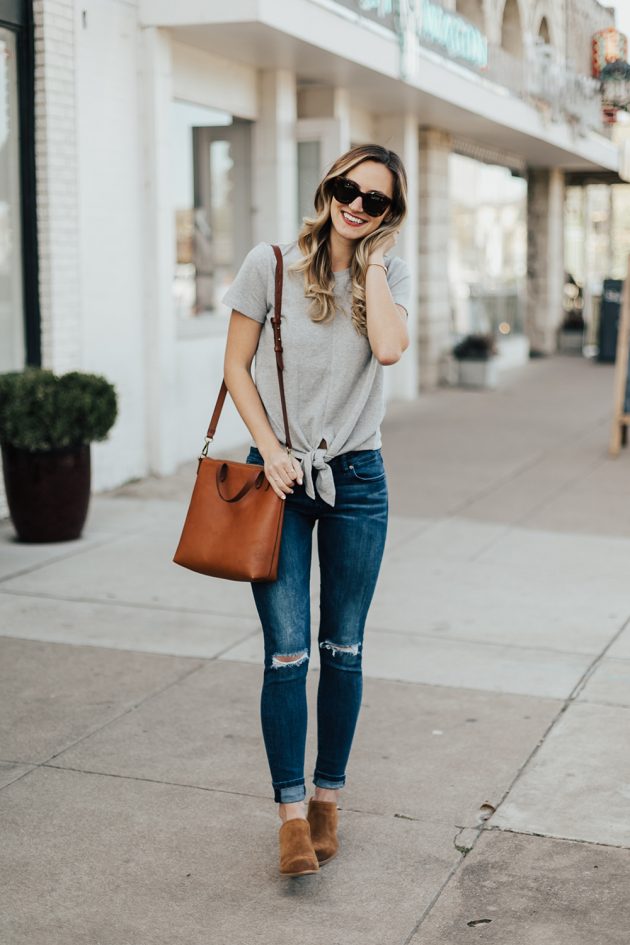 Effortless Ways To Style Up A Cheap T-Shirt - fashionsy.com