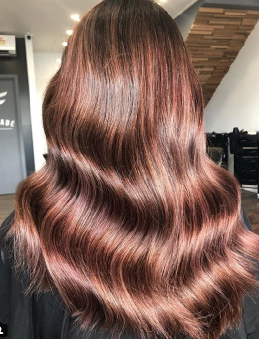 Time For Changes! Rose Brown Hair Is The New Trend