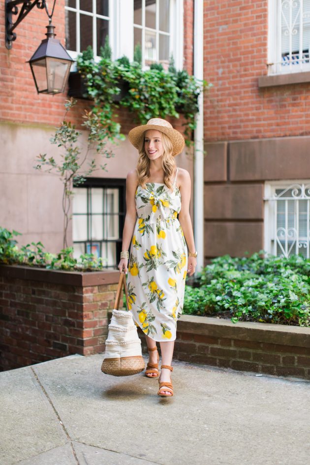 Lemon Print Dress Is The Ultimate Must-Have For This Summer - fashionsy.com