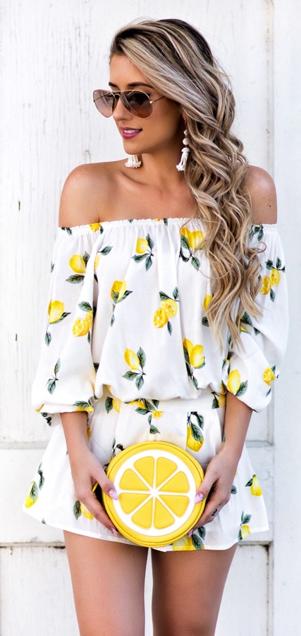 Lemon Print Dress Is The Ultimate Must Have For This Summer