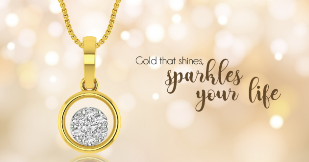 Gold that shines, sparkles your life
