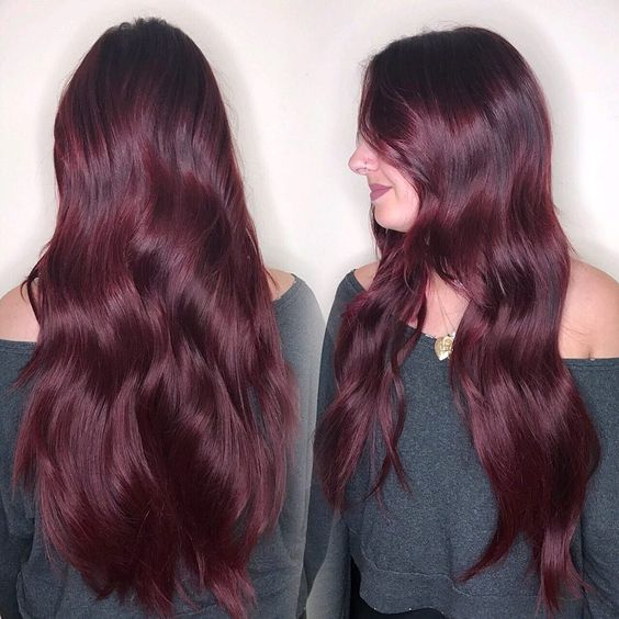Mulled Wine Hair Is The Most Popular Trend Now