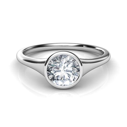 The Upsides of the sleek and elegant Low Profile Engagement Rings